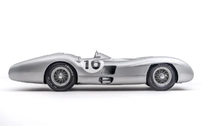 Mercedes W196 Streamliner Formula 1 grand prix car.