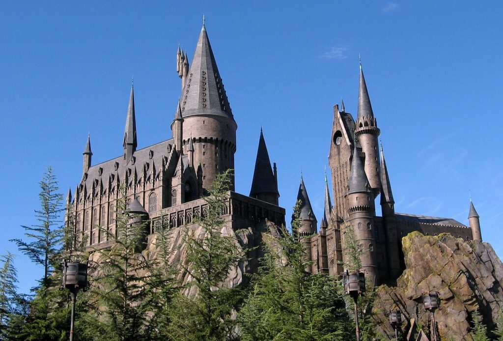 Hogwarts Castle in The Wizarding World of Harry Potter themepark