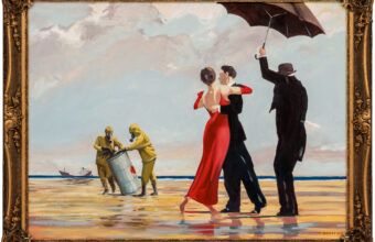 Banksy Crude Oil (Vettriano)