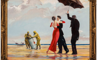 Banksy Crude Oil (Vettriano)