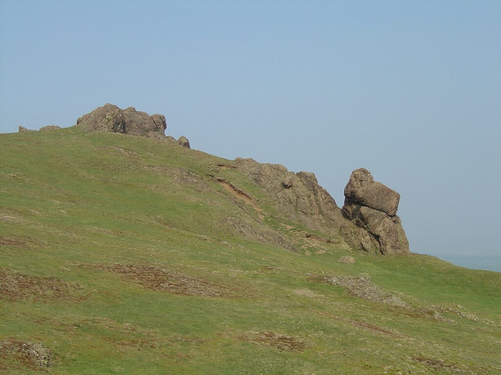 Caer Caradoc hill in Shropshire