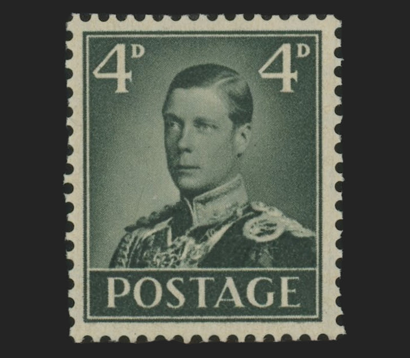 Great Britain 1936 4d Edward VIII Accession essay