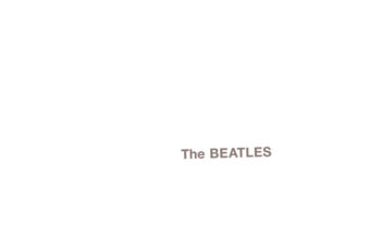 The Beatles 1968 album known as The White Album.