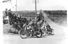 Brough SS100 racing