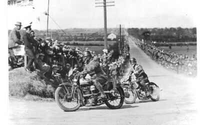 Brough SS100 racing