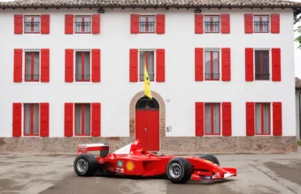 F1 car Ferrari f2001 chassis number 21 drivn by Michael Schumacher.