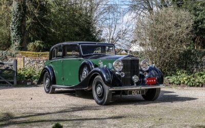 1936 Rolls Royce Phantom III used by Field Marshall Bernard Montgomery.