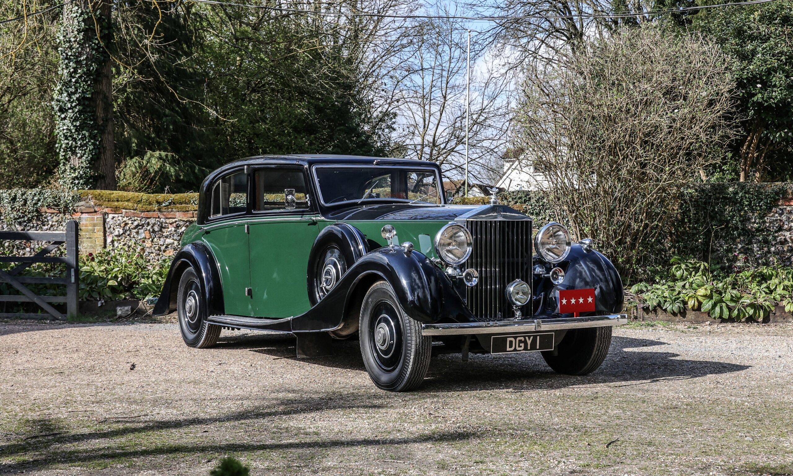 1936 Rolls Royce Phantom III used by Field Marshall Bernard Montgomery.