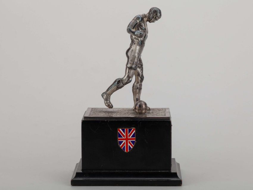 George Best Football Writers Association player of the year trophy for 1968.