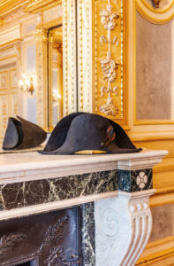 Napoleon's iconic bicorne hat