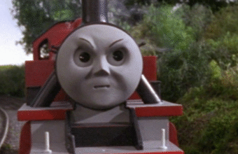 Arthur the Engine from the TV series Thomas & Friends.