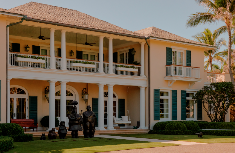 Bill Koch's home in Palm Beach Florida