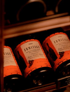 Domaine Jean-Louis Chave, Ermitage Cuvée Cathelin 1995, 3 bottles per lot, estimate $10,000-15,000. Offered in The Cellar of William I. Koch: The Great American Collector on June 12-14 2025 at Christie’s in New York. Photography: William Jess Laird