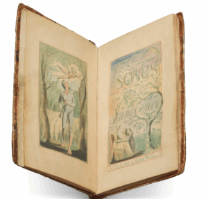 Early copy of Songs of Innocence by William Blake.
