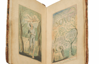 Early copy of Songs of Innocence by William Blake.