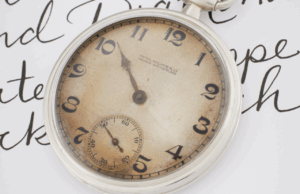 Patek Philippe pocket watched owned by Al Capone.