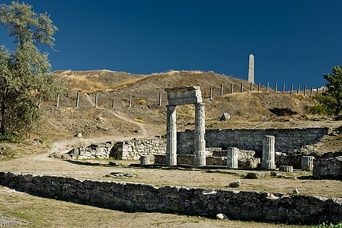 Panticapaeum in Crimea, ancient Greek settlement.