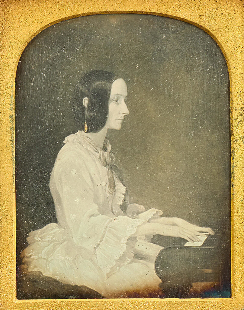 Ada Lovelace photograph of painted portrait.