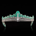 Cartier turquoise and diamond tiara owned by Lady Nancy Astor.