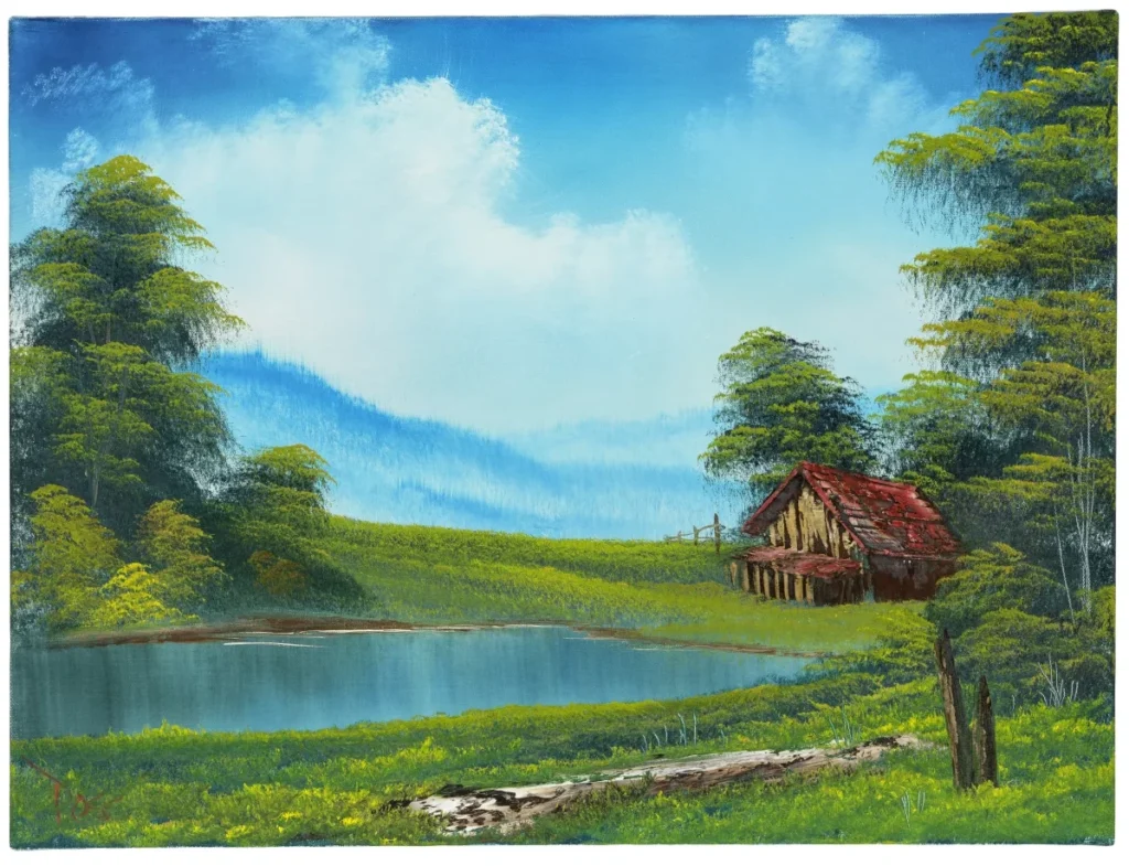 Home in the Valley by Bob Ross. 