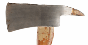 head of model axe used in the film The Shining.