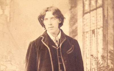 Early Oscar Wilde portrait.