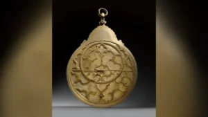 17th century astrolabe for sale at Sotheby's.