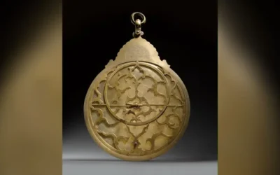17th century astrolabe for sale at Sotheby's.