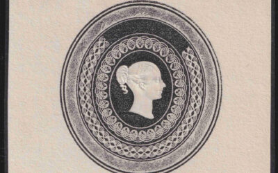Great Britain 1840 Whiting Embossed Essay