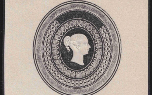 Great Britain 1840 Whiting Embossed Essay