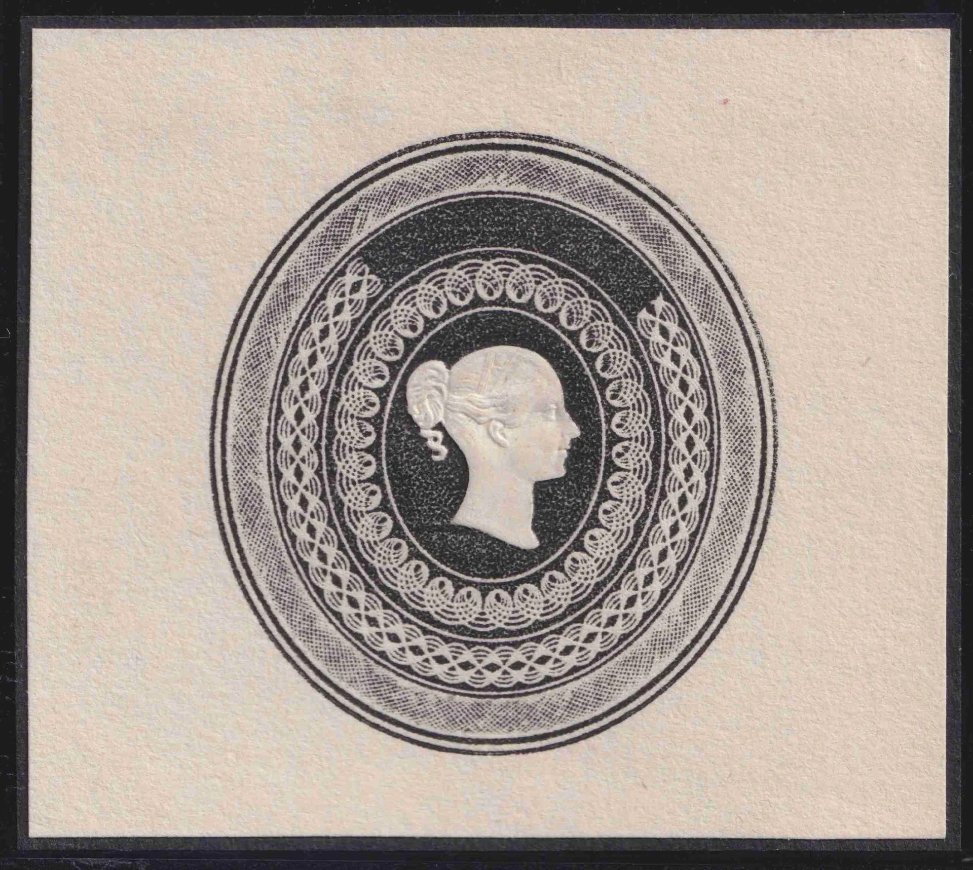 Great Britain 1840 Whiting Embossed Essay