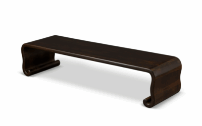 Chinese scroll table