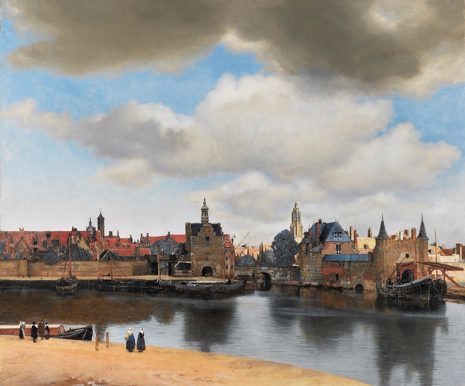 Vermeer's View of Delft, one of thirty-four accepted works