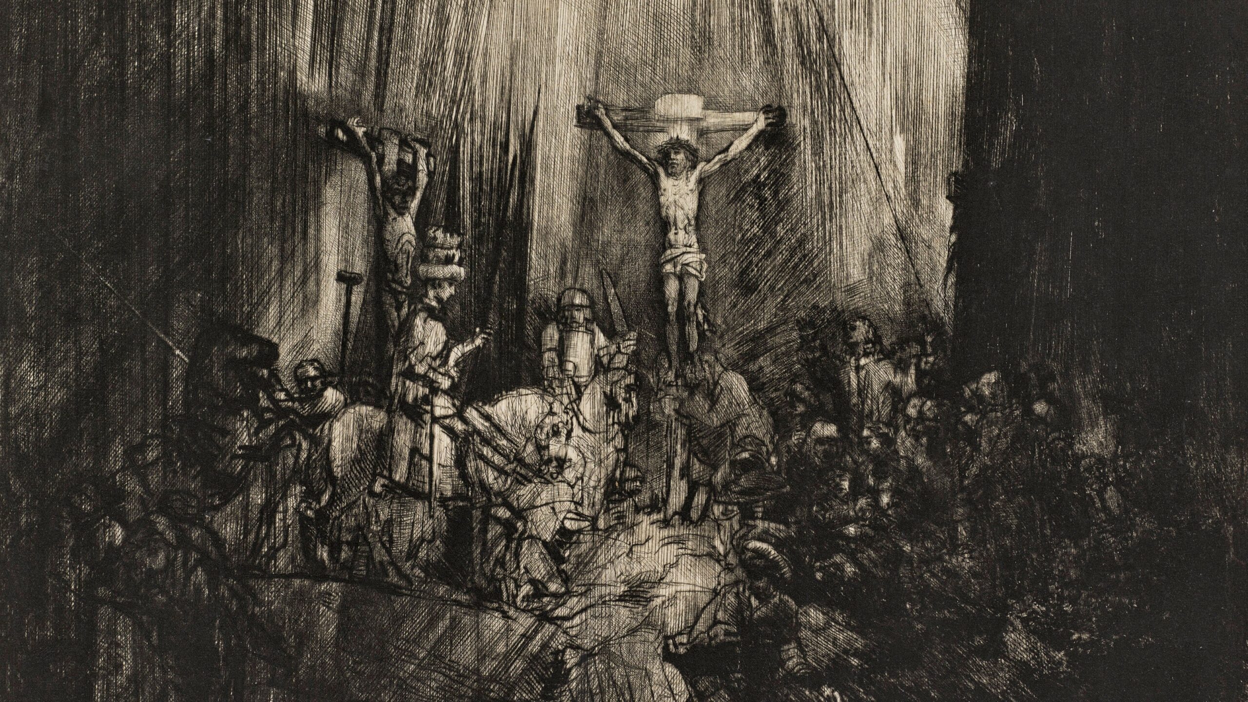 Rembrandt drypoint from the Josefowitz print collection