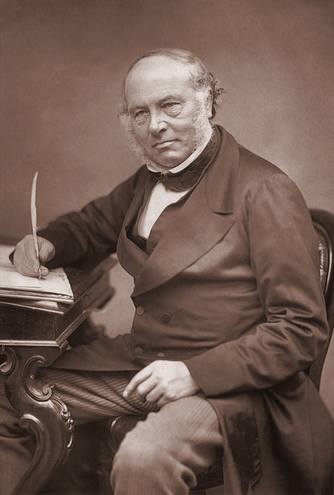 Rowland Hill, architect of the 1840 postal reforms