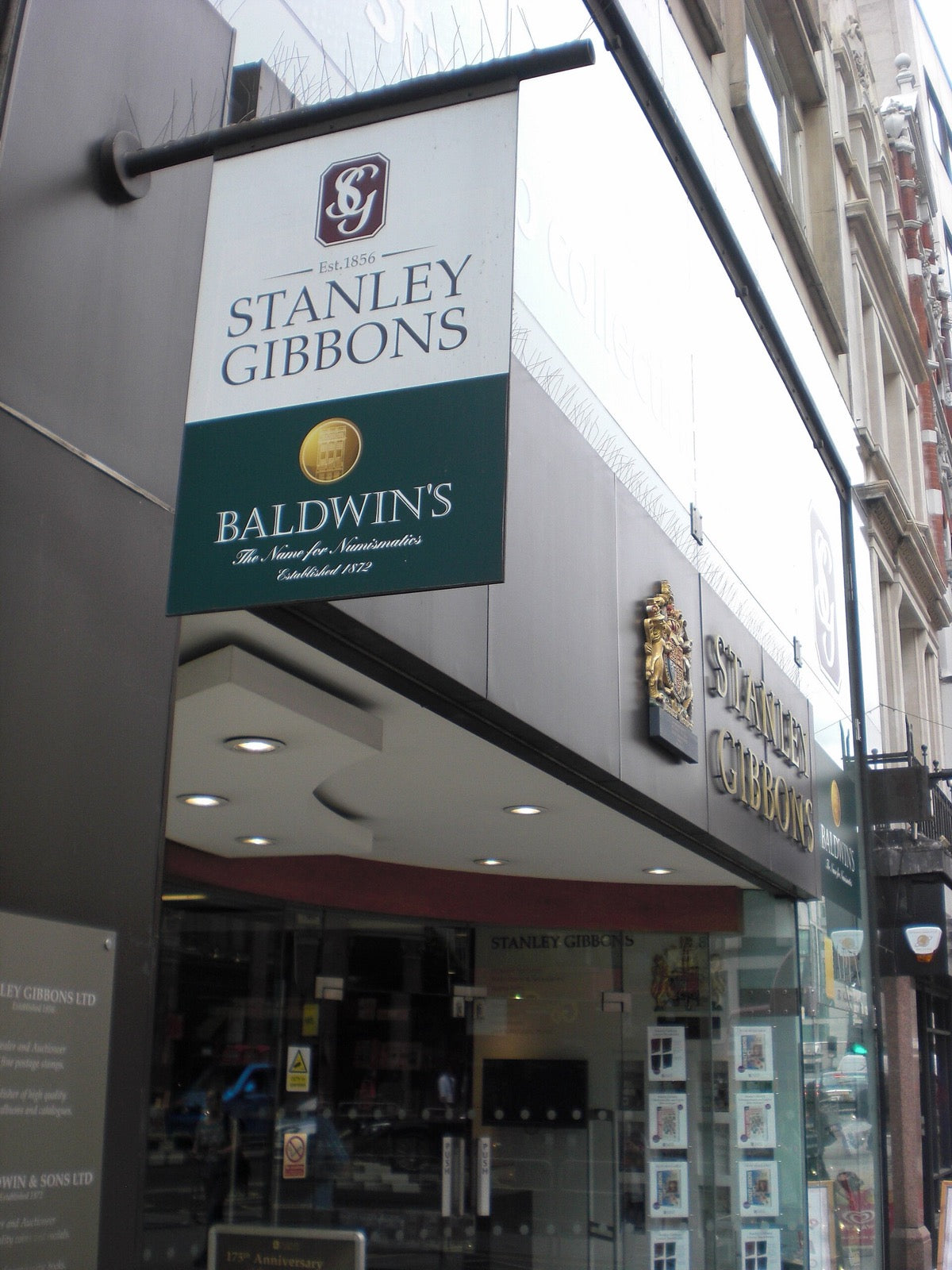 Stanley Gibbons, the London stamp dealer that bought the stamp in 2021