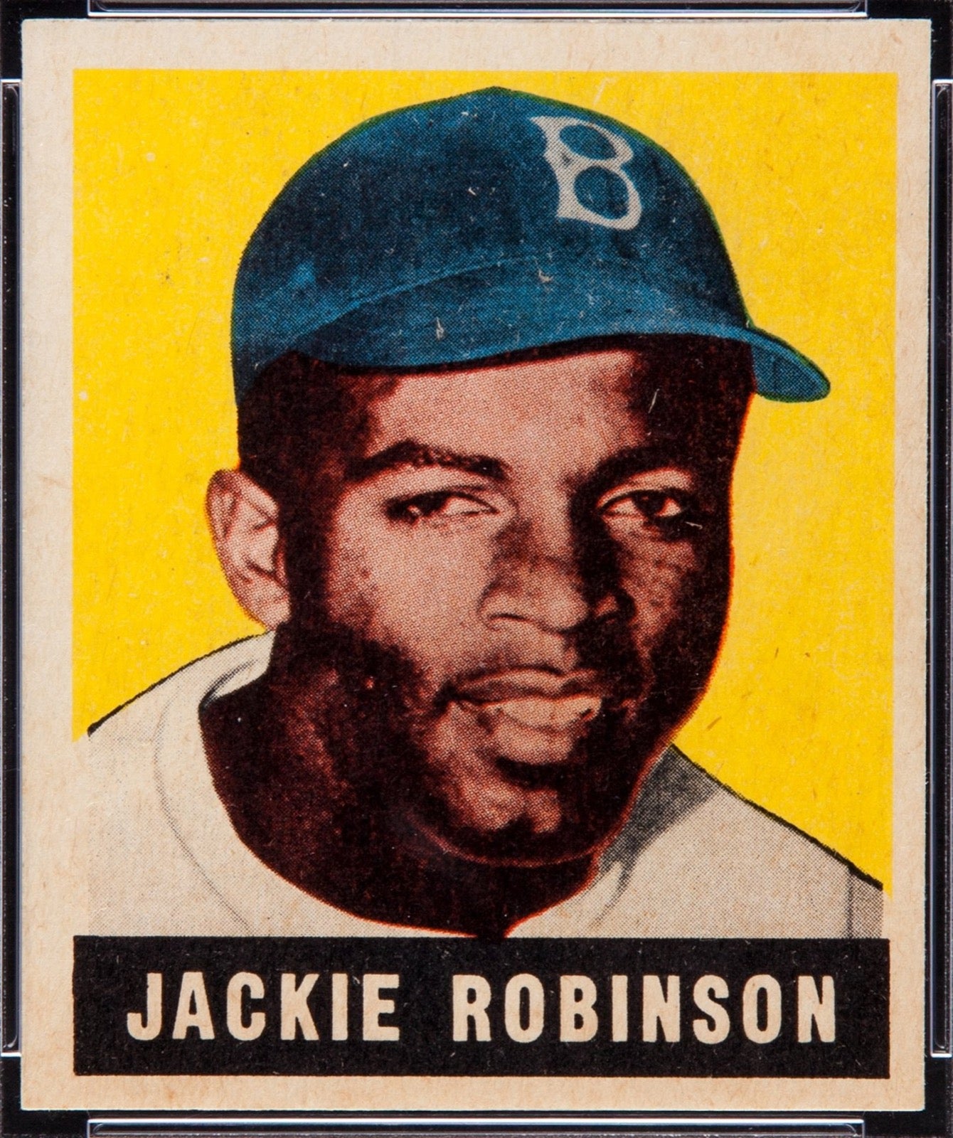1948 Leaf Jackie Robinson baseball card