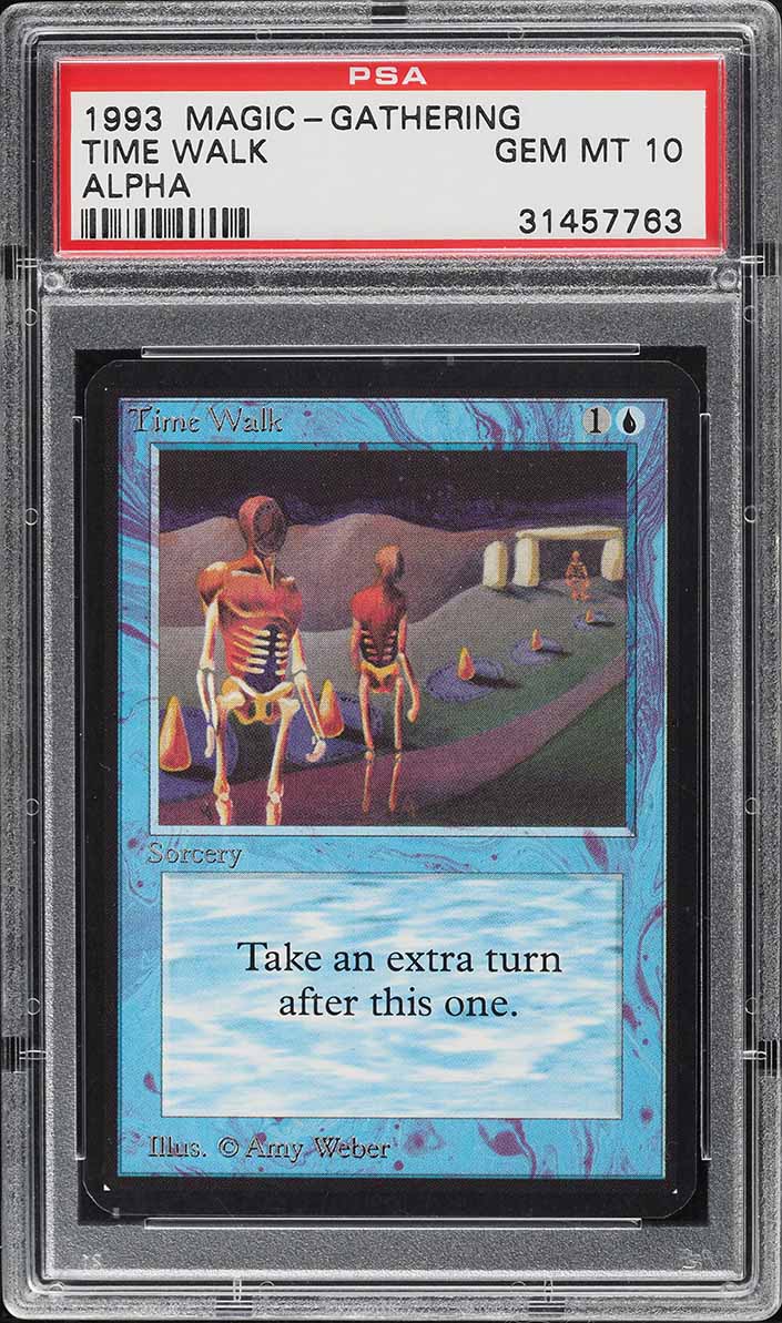 Alpha Time Walk graded PSA 10 Gem Mint