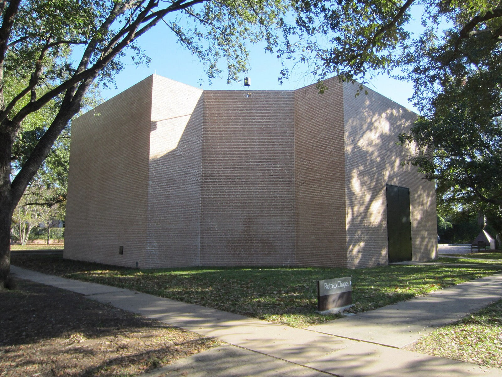 The Rothko Chapel in Houston, Texas