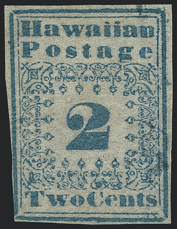 Hawaii's 1851 2 cent Missionary stamp