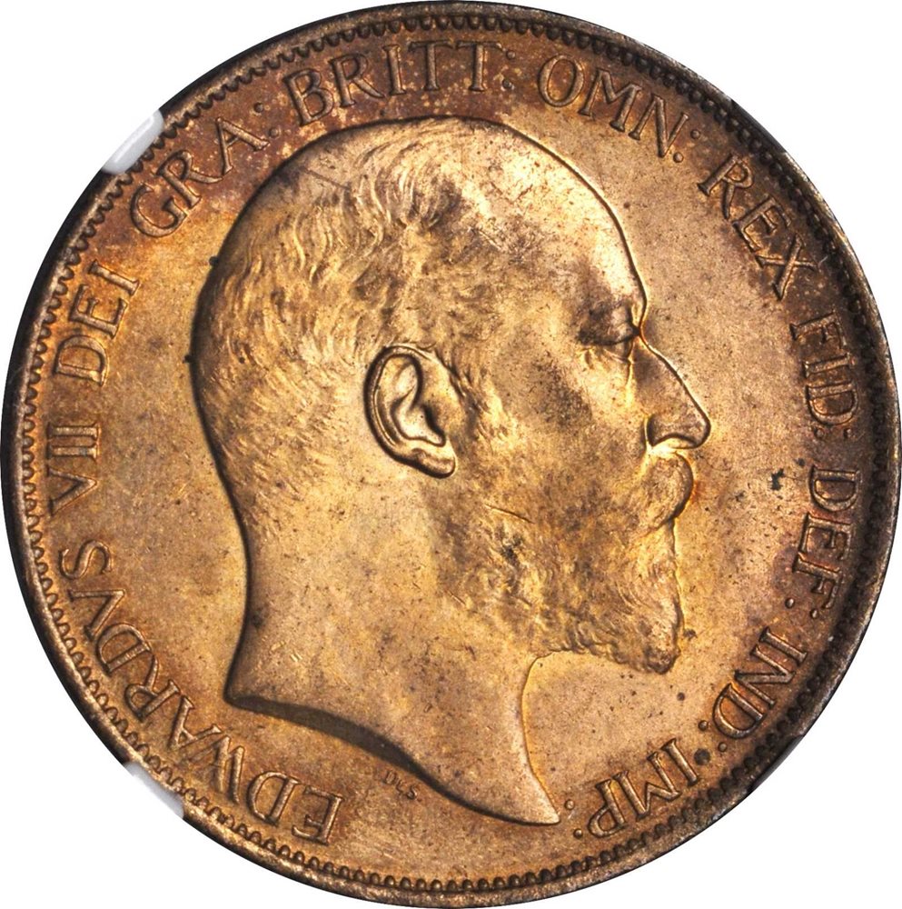 1902 Penny Low Tide