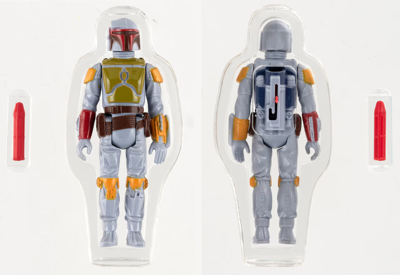 1979 Star Wars rocket-firing Boba Fett prototype action figure