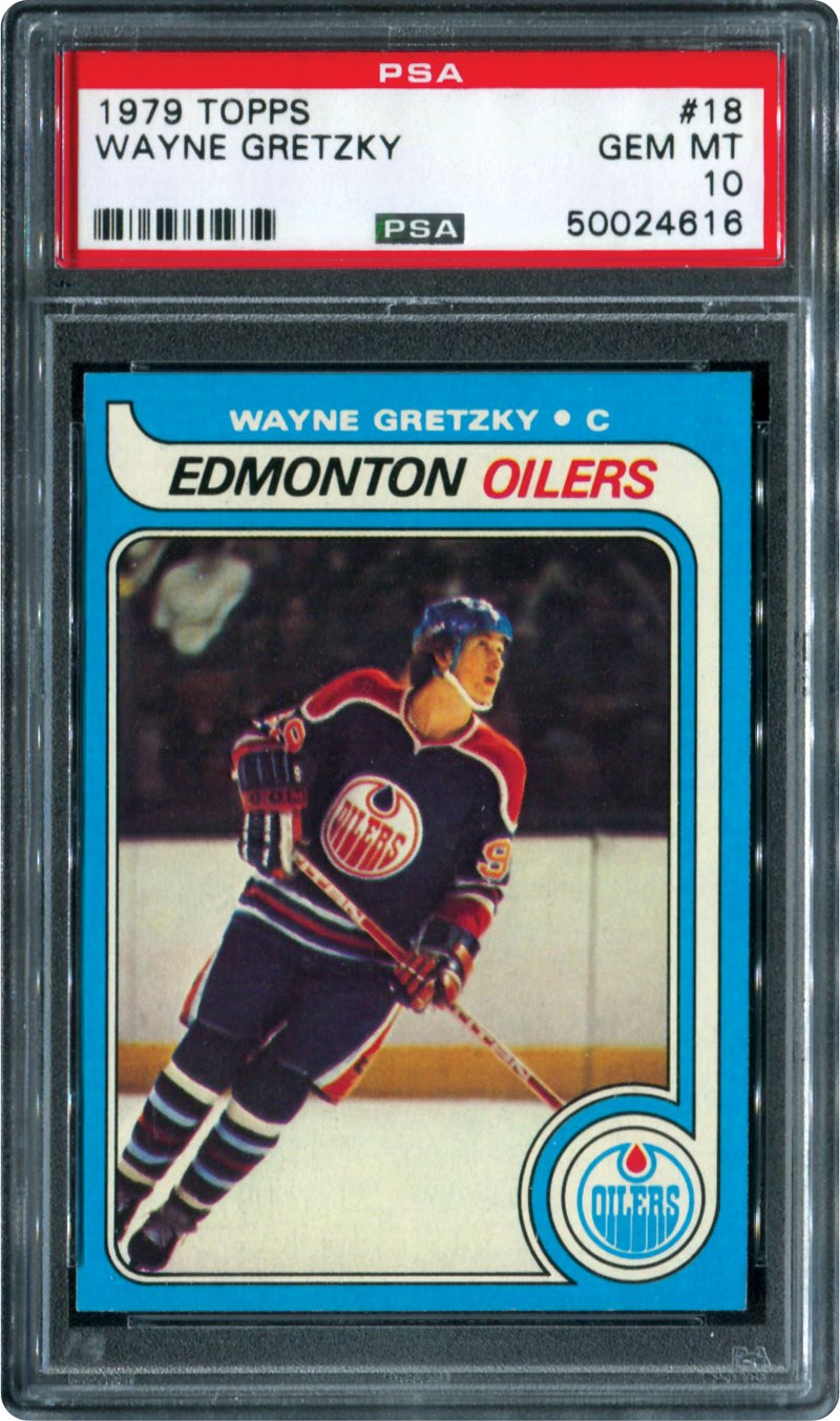 1979 Topps Wayne Gretzky rookie card, PSA 10