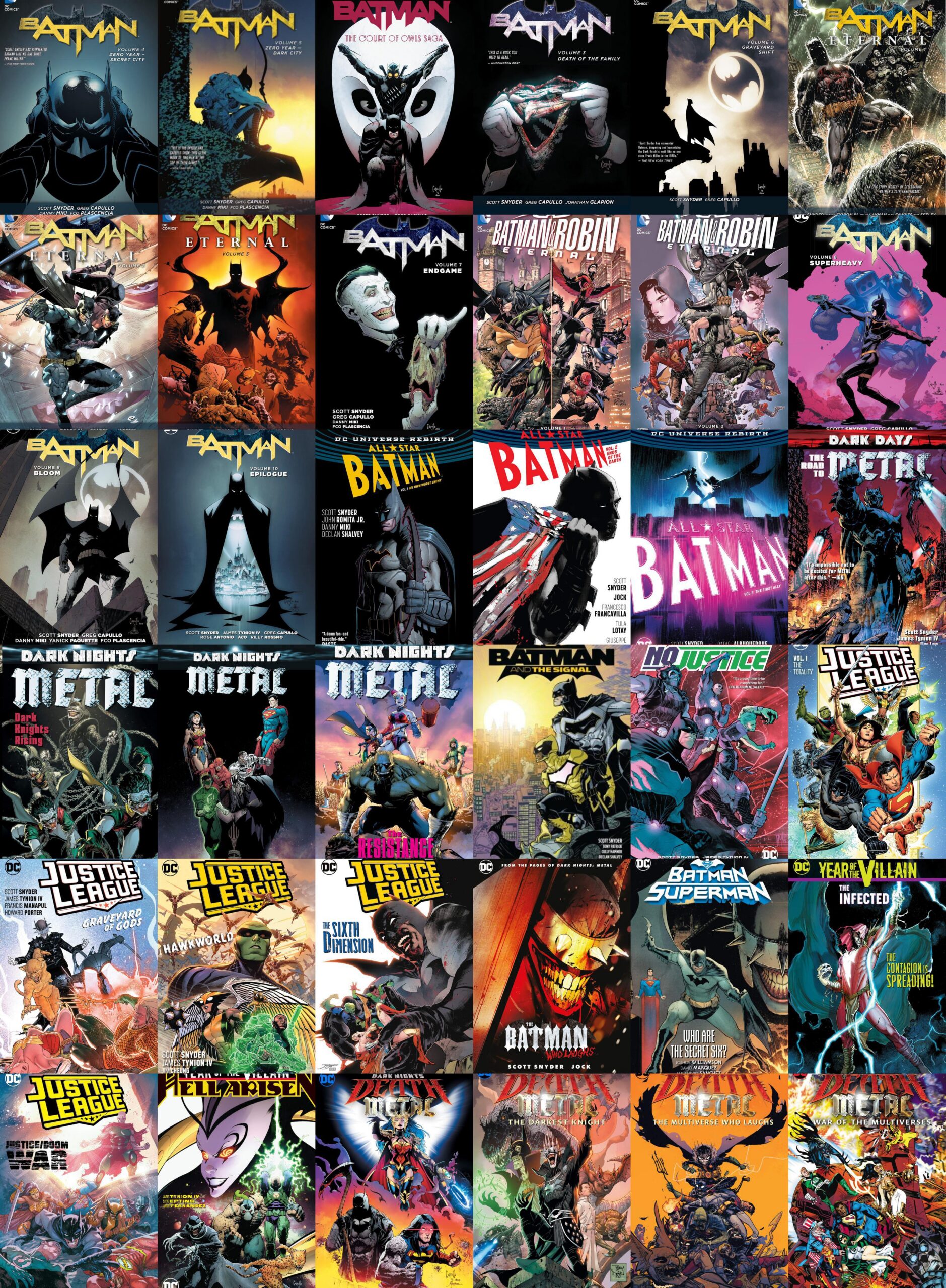 Collection of All-Star Batman and the New 52
