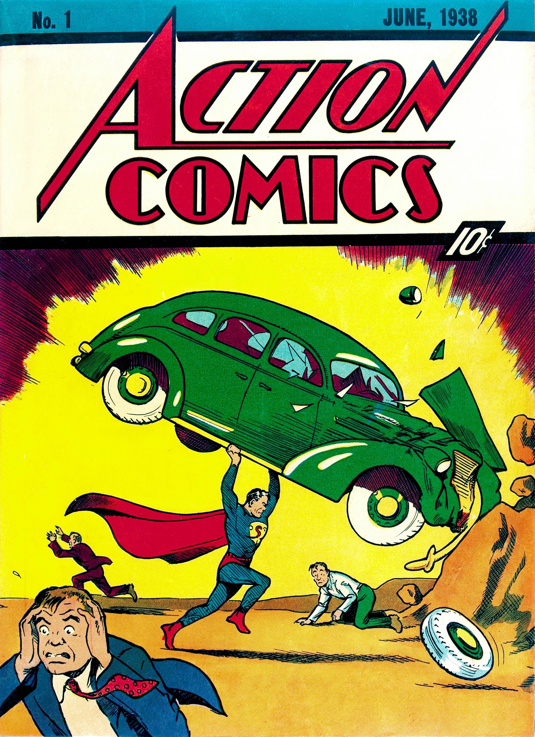 Cover of Action Comics #1