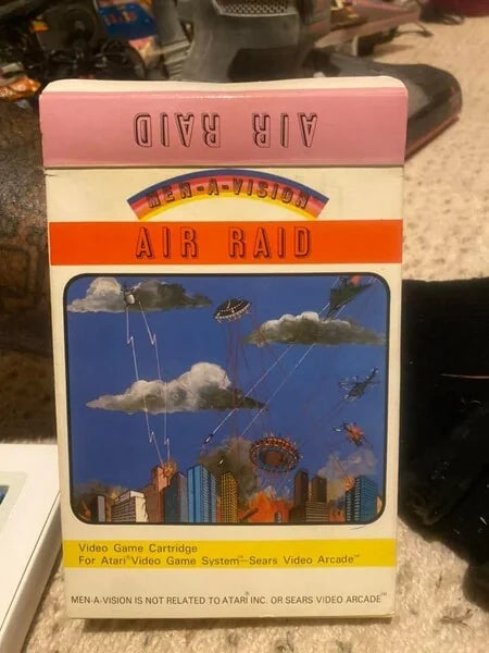Air Raid video game cartridge for the Atari 2600