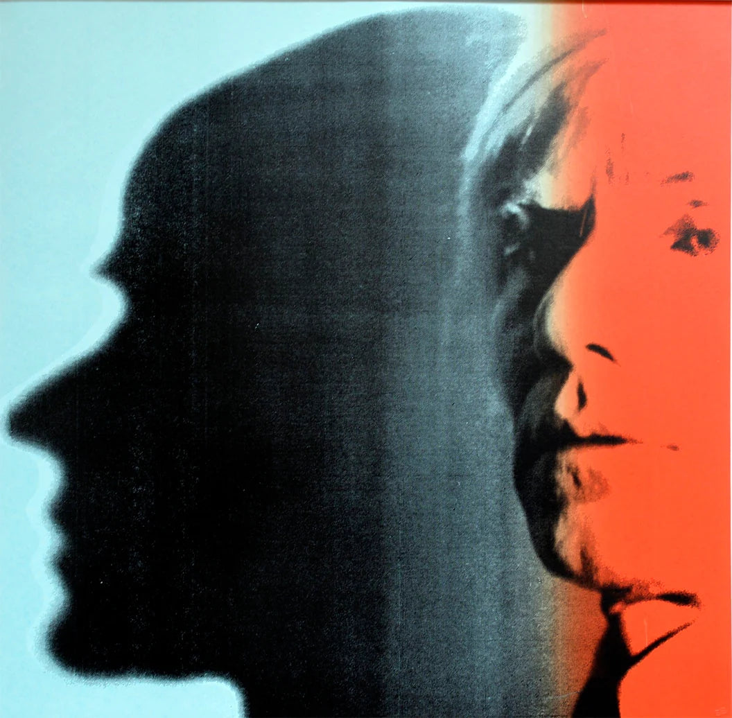 Andy Warhol, The Shadow from Myths, 1981, screenprint in colours with diamond dust