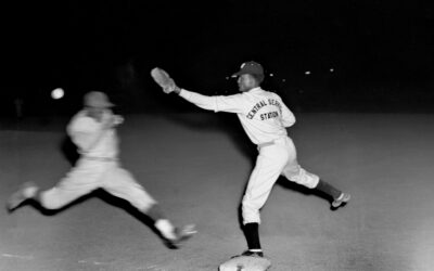 Baseball Game 1940s Oak Ridge