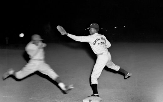 Baseball Game 1940s Oak Ridge