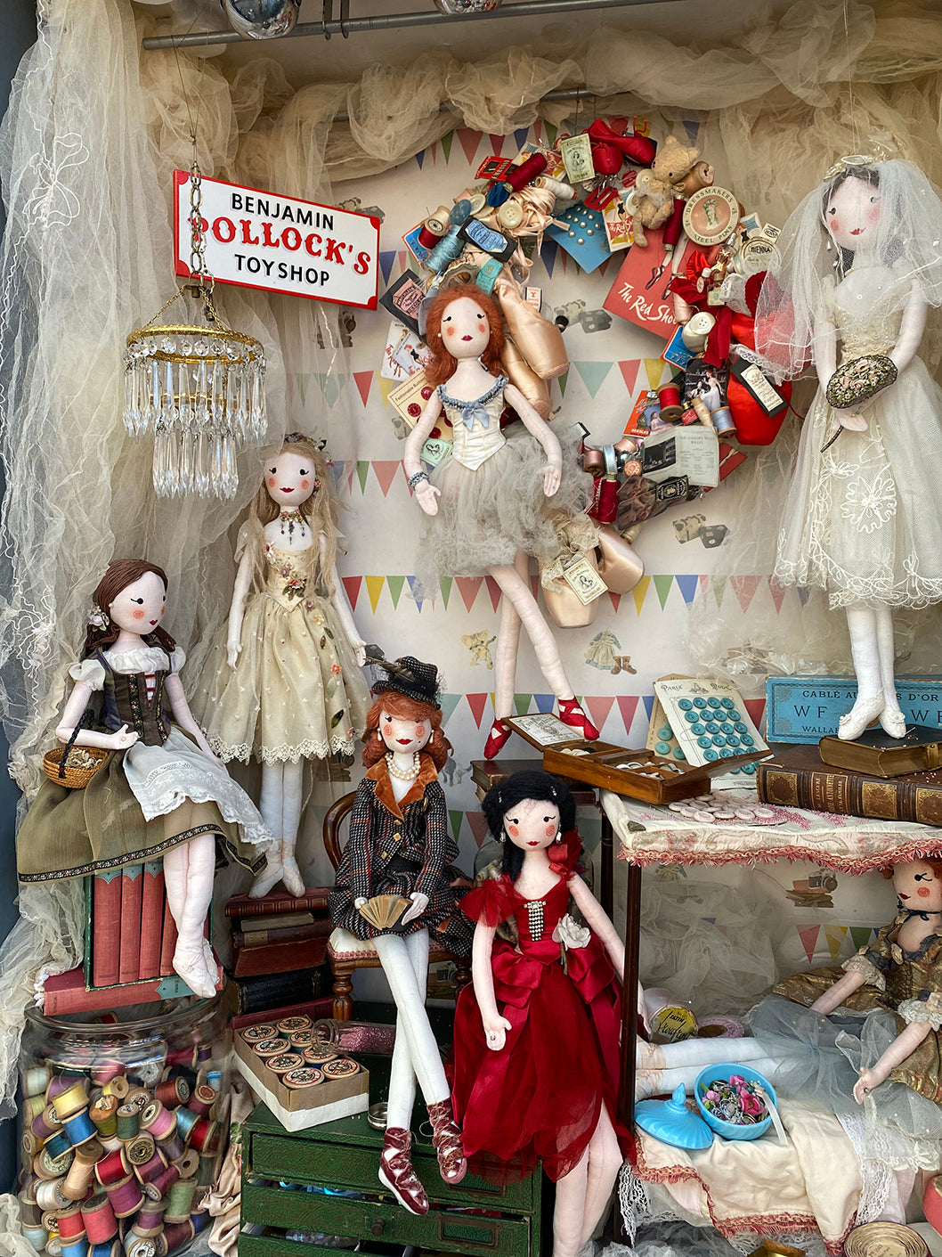 Benjamin Pollock’s Toyshop in Covent Garden, London